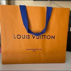 Louis Vuitton medium shopping / gift bag